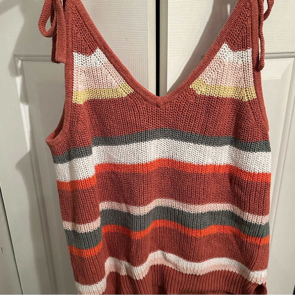 Tie String Tank Top - image 4